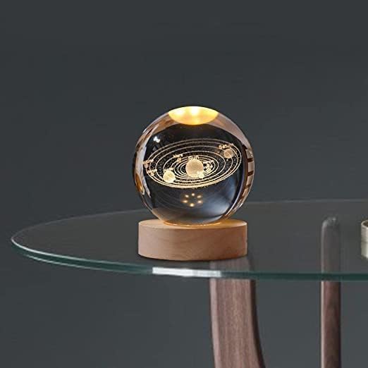 Orbit Luma | 3D Galaxy Crystal Ball Night Light